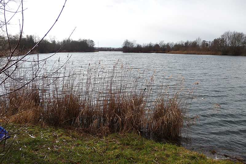Das Badeufer im Winter