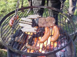 Drei König Grillen