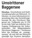 Umstrittener Baggersee Hirschau