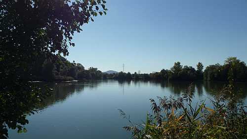 Herbst am Baggersee