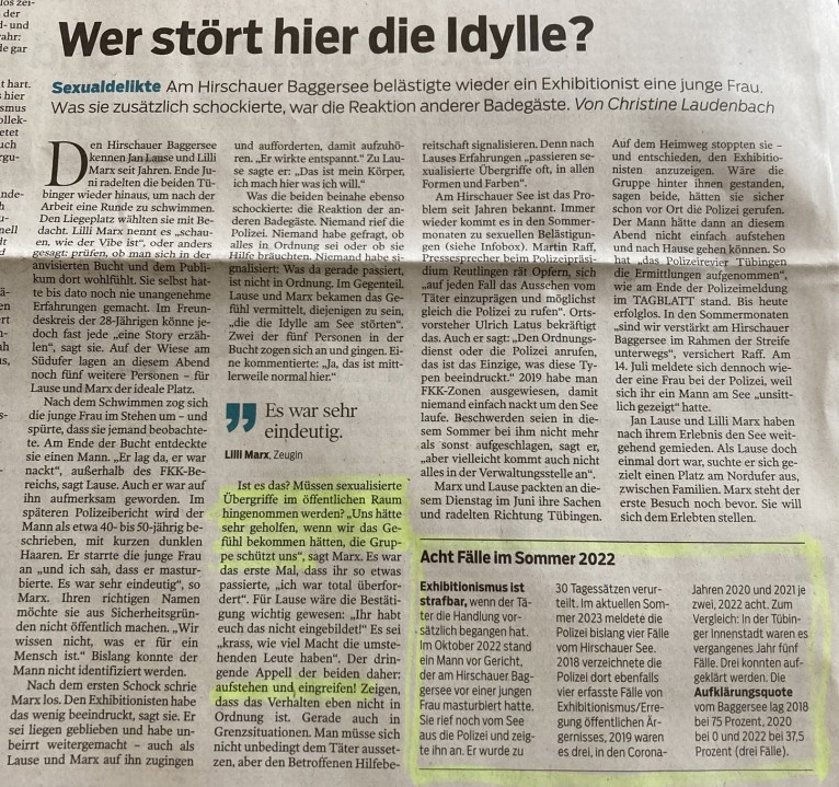 wer stoert Idylle