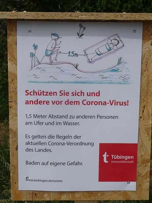 Corona Regelung Baggersee