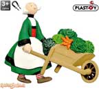 Schubkarre voll Salat