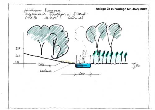 Schilfgürtel Baggersee Hirschau