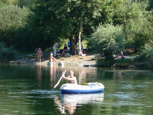 Seeputzete Baggersee Hirschau