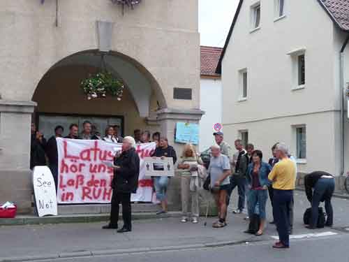 See in Not Hirschau