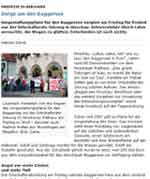 Artikel zum Baggersee im Tagblatt