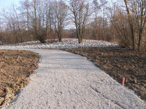 Neuer Pfad am Baggersee Hirschau