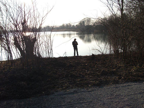 Neuer Pfad am See in Hirschau