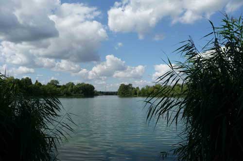 Wolken Baggersee-Epple Hirschau