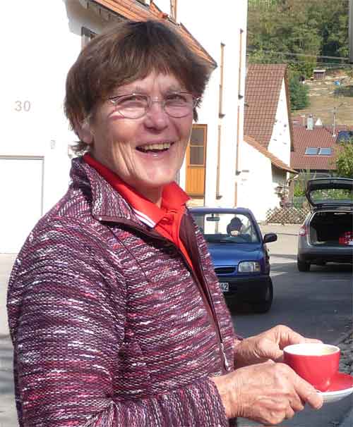 Marianne Werz vom Bagger-See