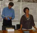 Palmer und Binder Unterschriften Baggersee